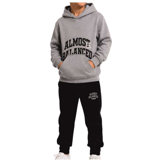 Target Παιδικές φόρμες σετ Hoodie & Cuffed Fleece Balanced Pants